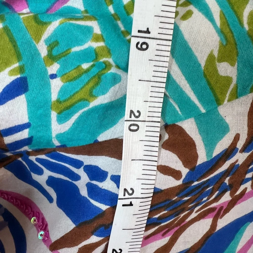 Life-Style Women Floral Print 3/4‎ Sleeve RN#94153 Sz 1x Made In India - Picture 12 of 12